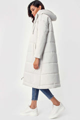 <tc>5120 manteau long en duvet avec capuche</tc>