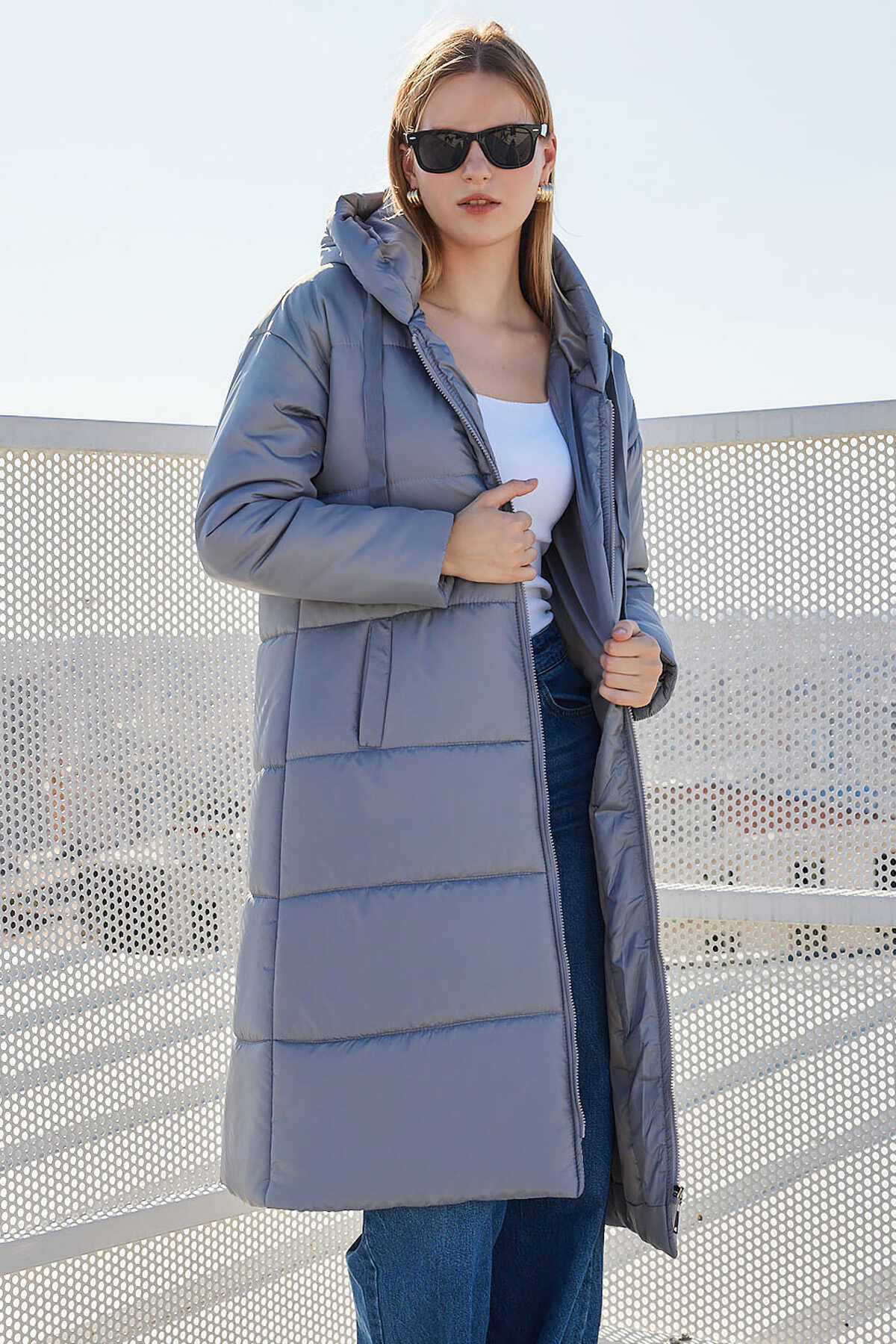 <tc>5120 manteau long en duvet avec capuche</tc>