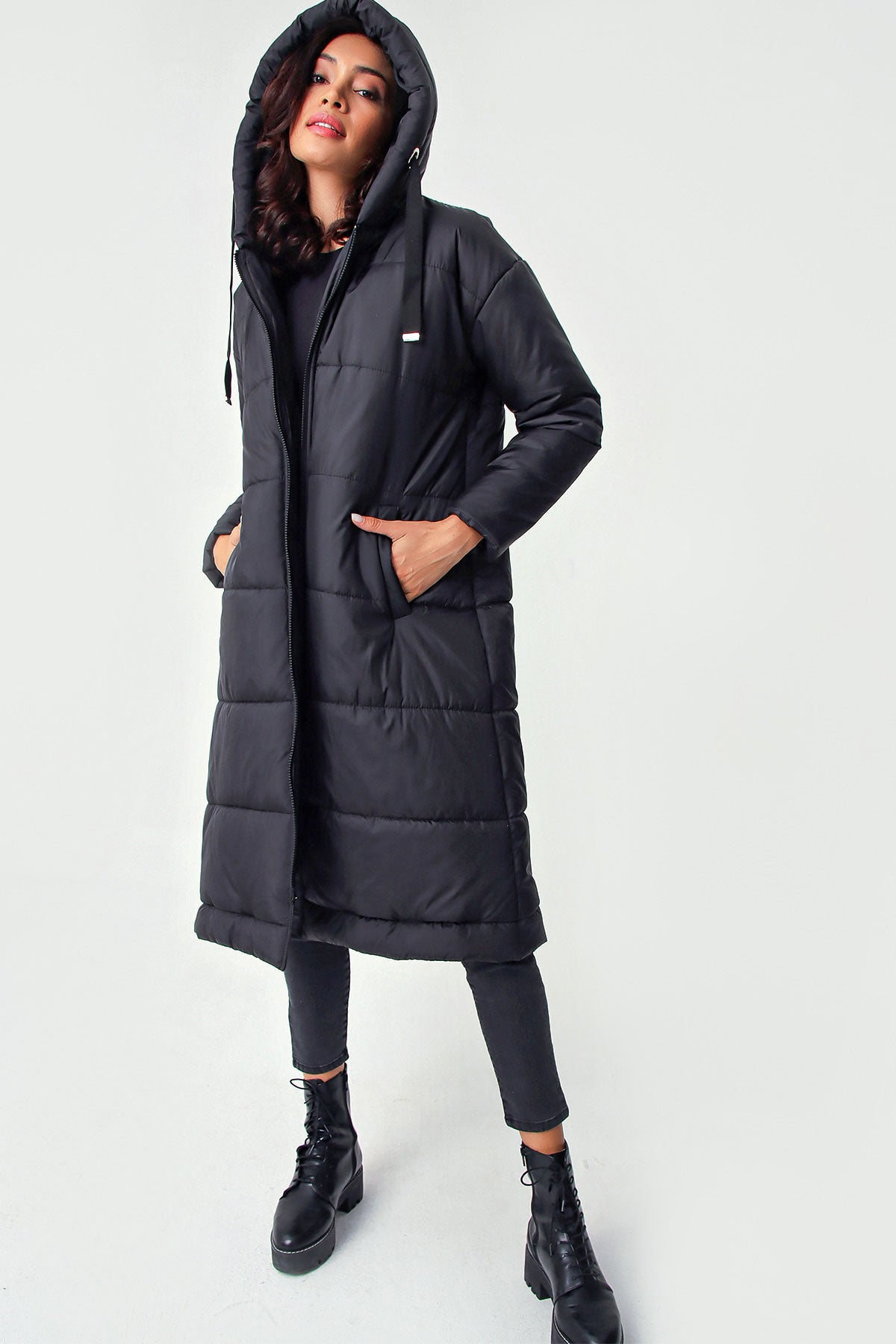 <tc>5120 manteau long en duvet avec capuche</tc>