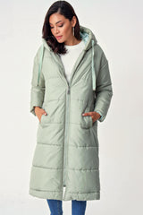 <tc>5120 manteau long en duvet avec capuche</tc>