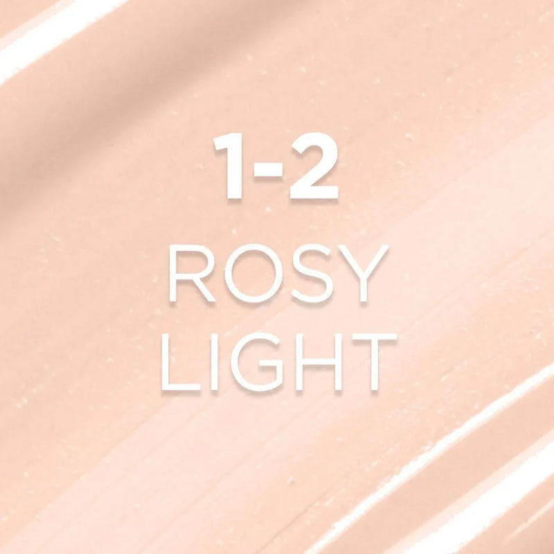 فاونديشن سيروم تينتي ROSY LIGHT 1-2 - عالي التغطية ومات من لوريال باريس