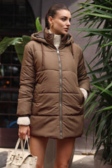 <tc>**Doudoune Oversize avec Capuche**</tc>