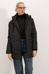 <tc>Manteau matelassé oversize avec capuche 5163</tc>