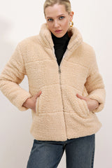 <tc>5178 manteau en peluche doublé</tc>