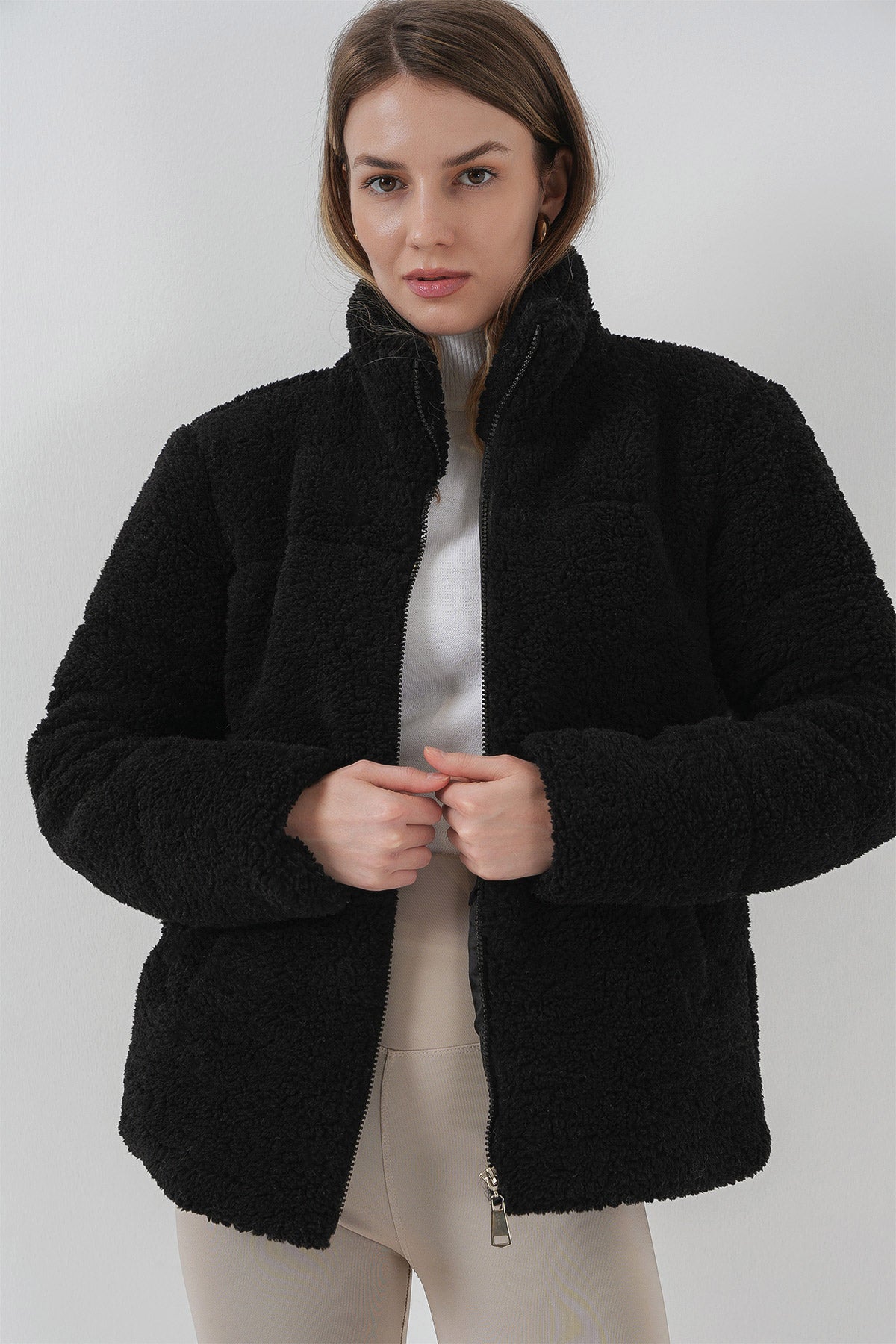 <tc>5178 manteau en peluche doublé</tc>