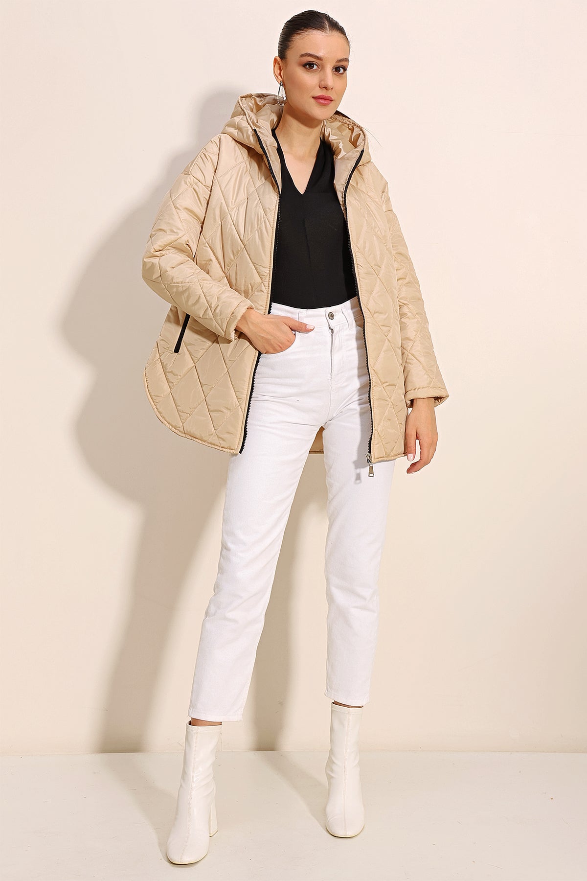 <tc>Manteau matelassé avec capuche 5181</tc>