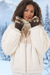 <tc>5194 manteau en peluche pour femme</tc>