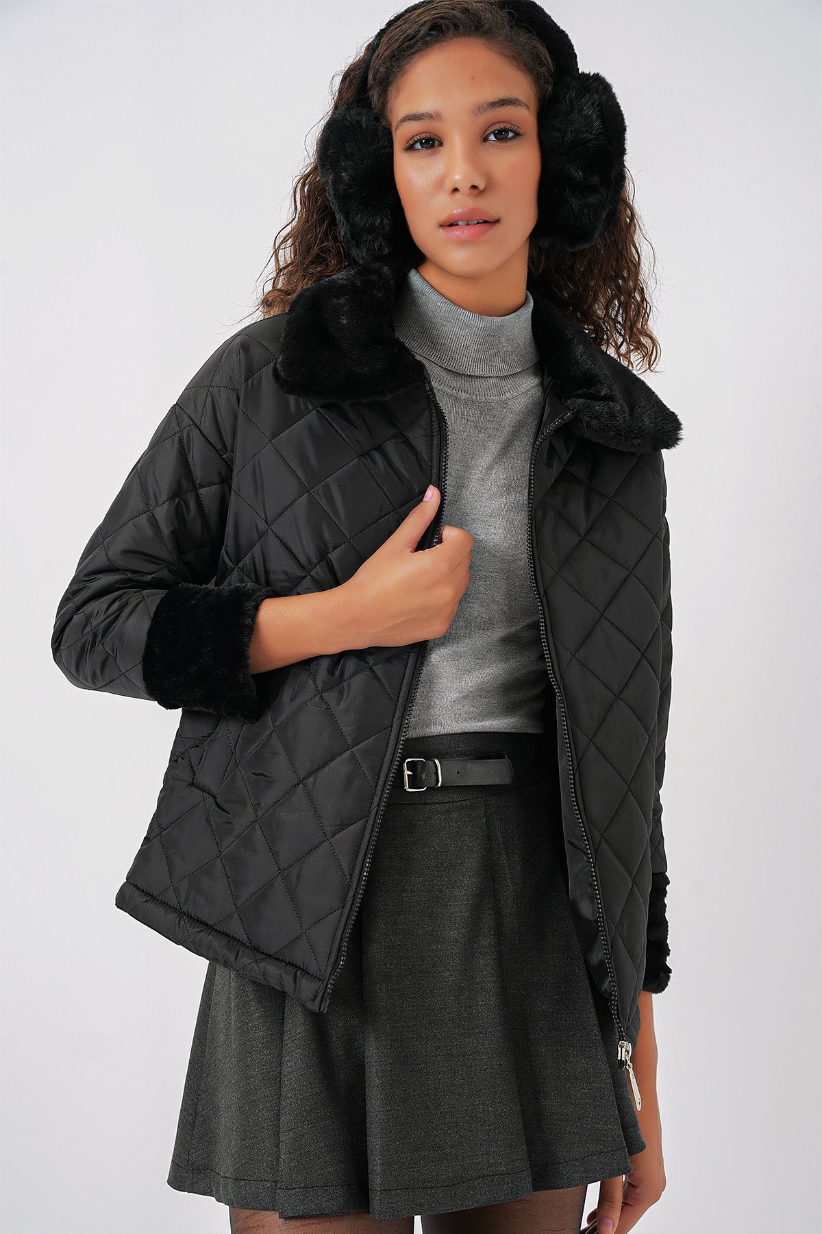 <tc>Manteau matelassé avec capuche 5202</tc>