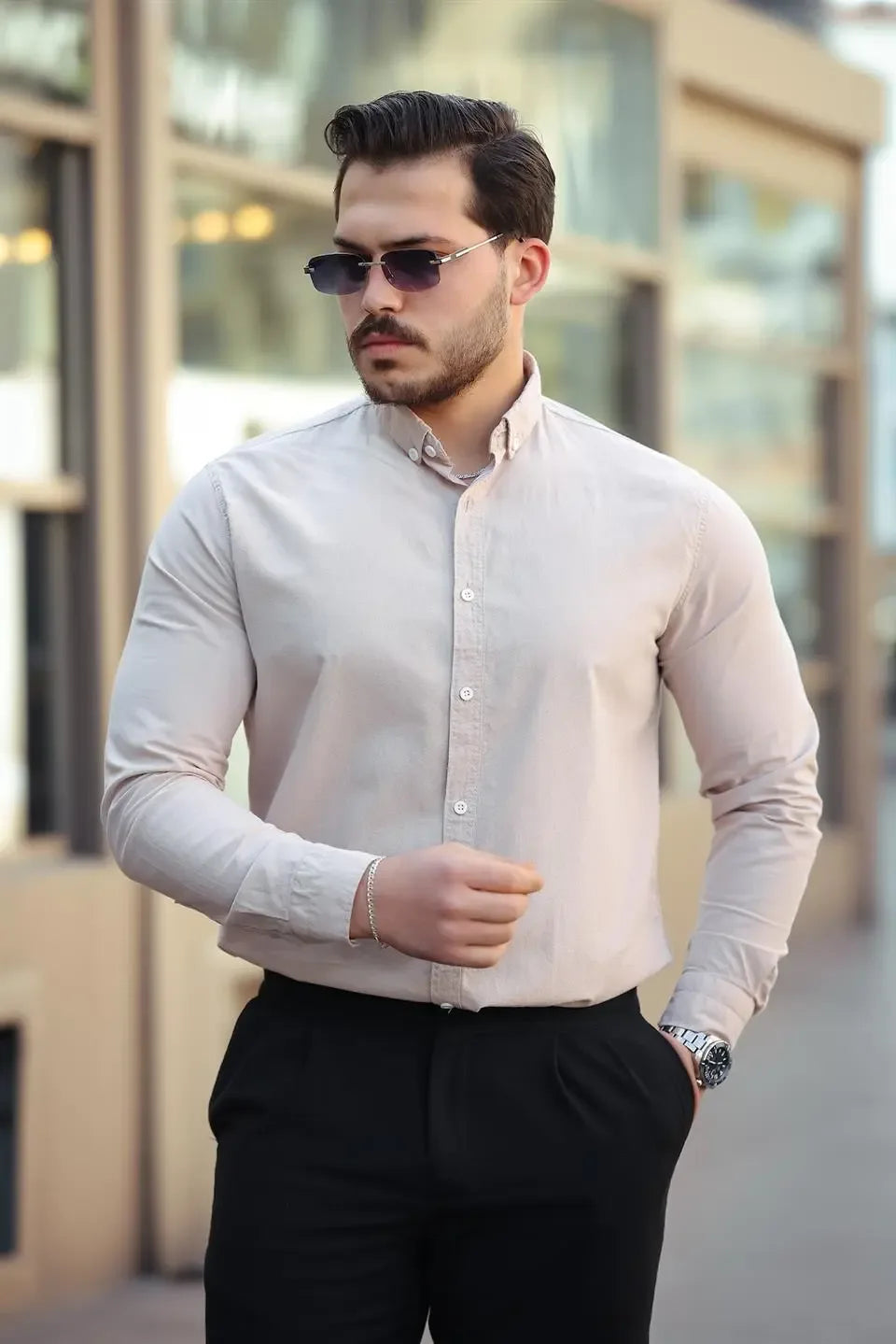 chemise homme York lin coton légère - Justyol