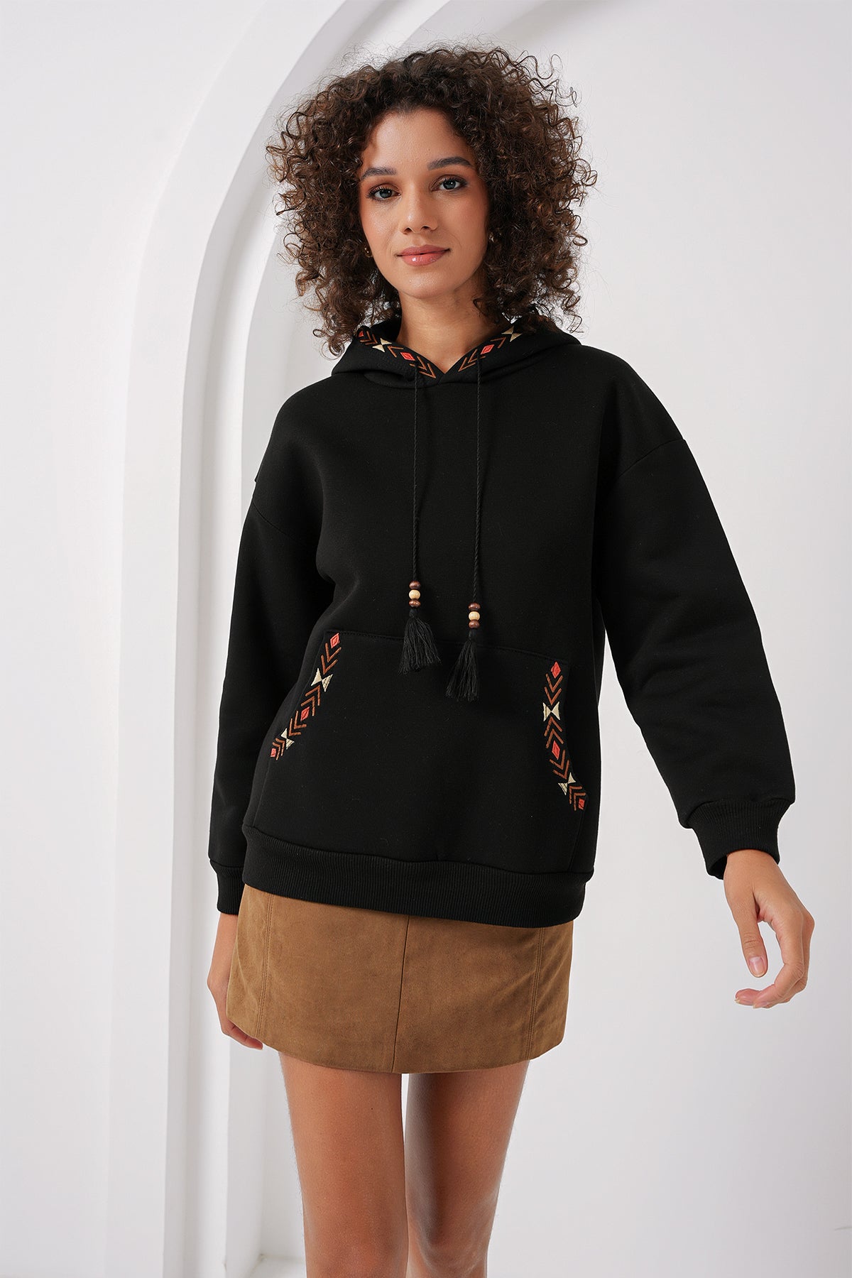 <tc>Sweat-shirt oversize brodé 55443</tc>