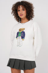 <tc>Sweatshirt oversize imprimé 55447</tc>