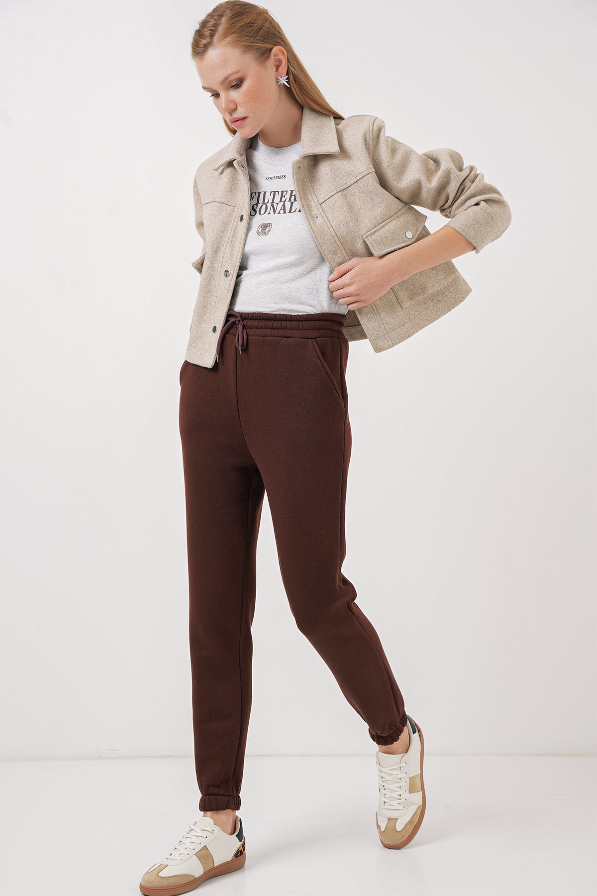 <tc>Pantalon de survêtement 55450 en trois fils</tc>