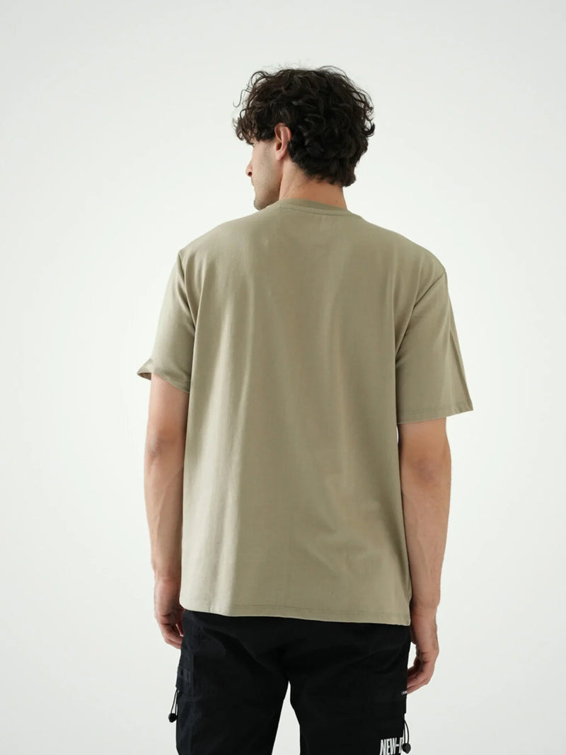 T-shirt pour homme noir simple - TSH24SBRO20178TM1