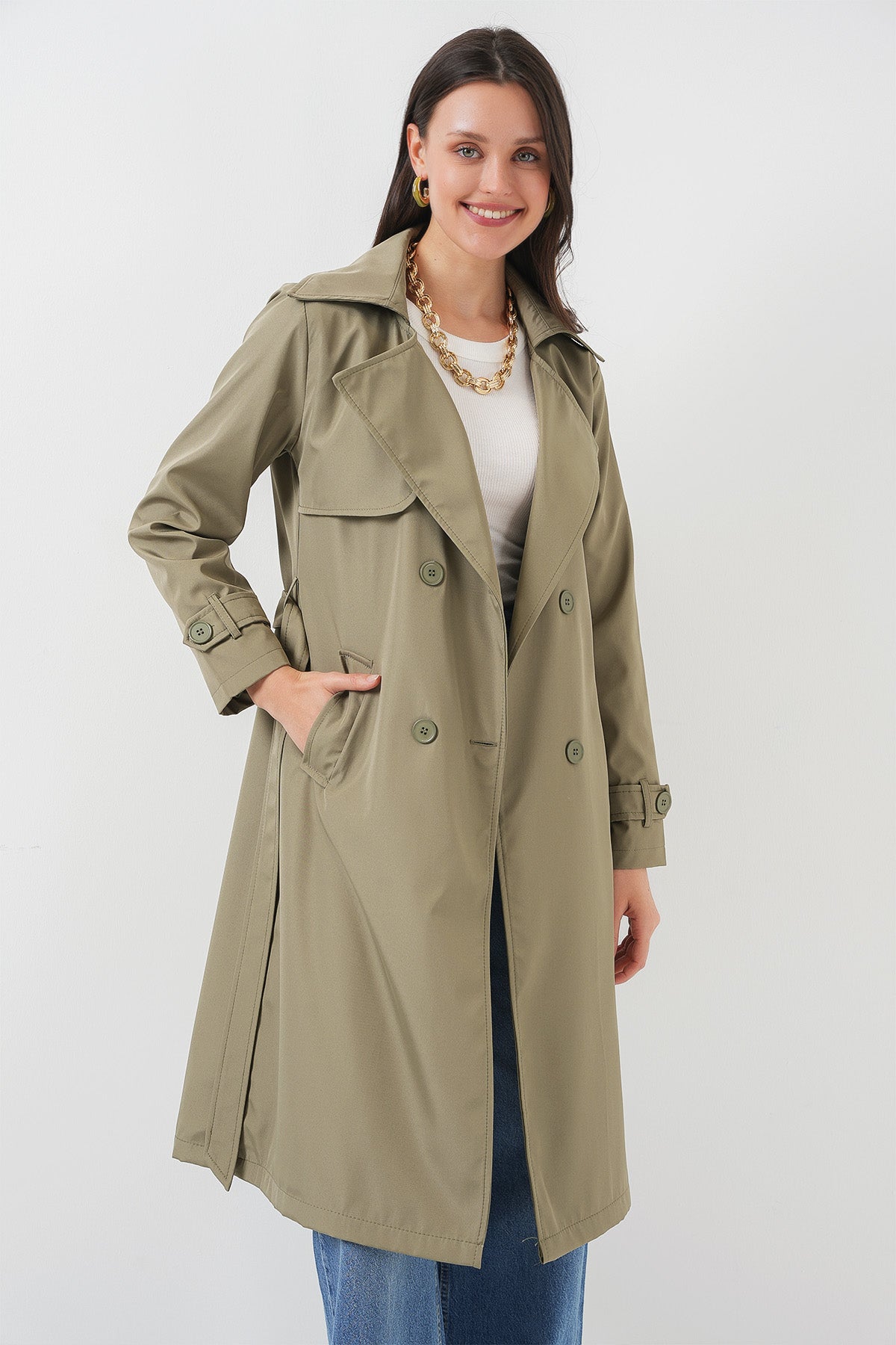 <tc>Trench-coat à col croisé 5918</tc>