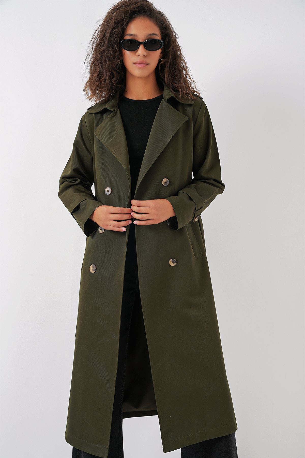 <tc>5940 manteau long à col croisé pour femme</tc>