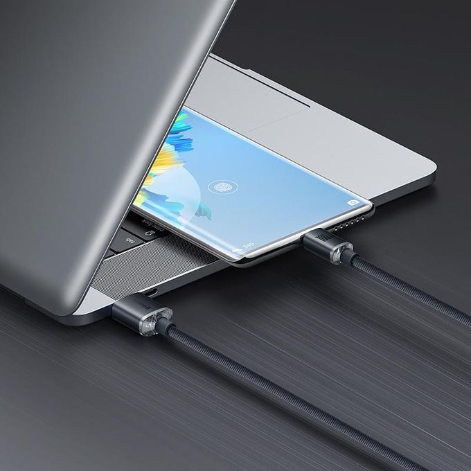 Baseus Crystal Shine Câble USB-C Charge Rapide 100W 1,2m