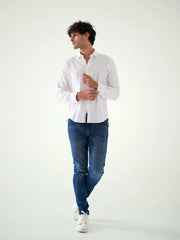 Chemise Homme à Manches Longues - Design Classique, Confortable et Élégant - SHI24SPOR19537TM1