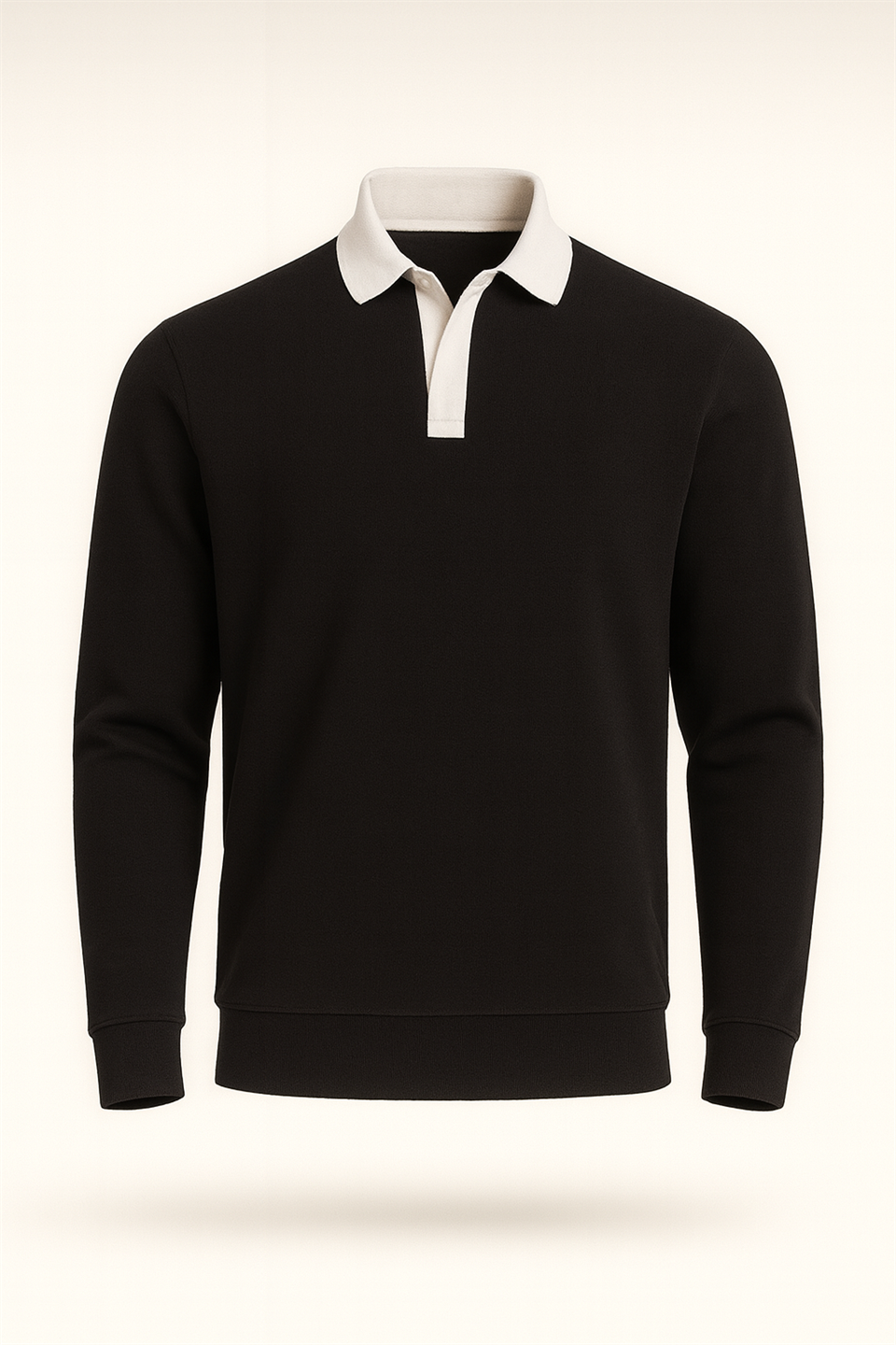 Sweat Homme Luis Col Polo en Maille Selanik