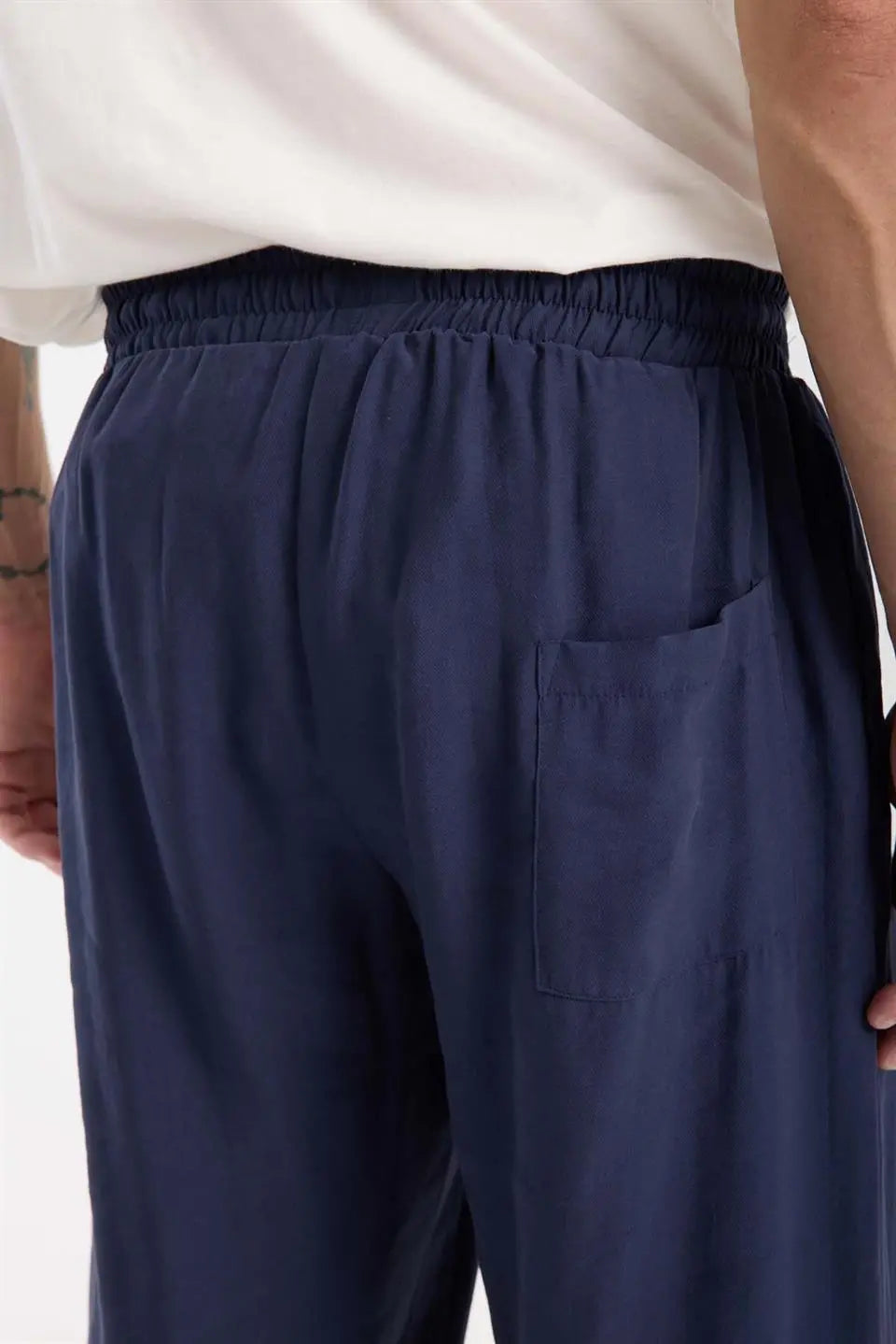 modal kumaş rahat kalip düz paça jogger erkek pantolon - Justyol