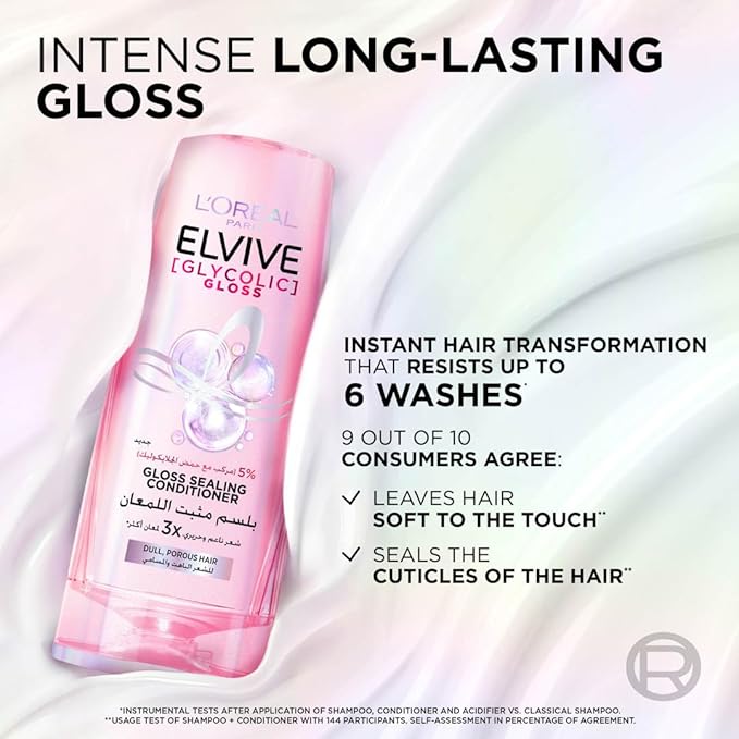 APRES SHAMPOING GLYCOLIC GLOSS 200ML