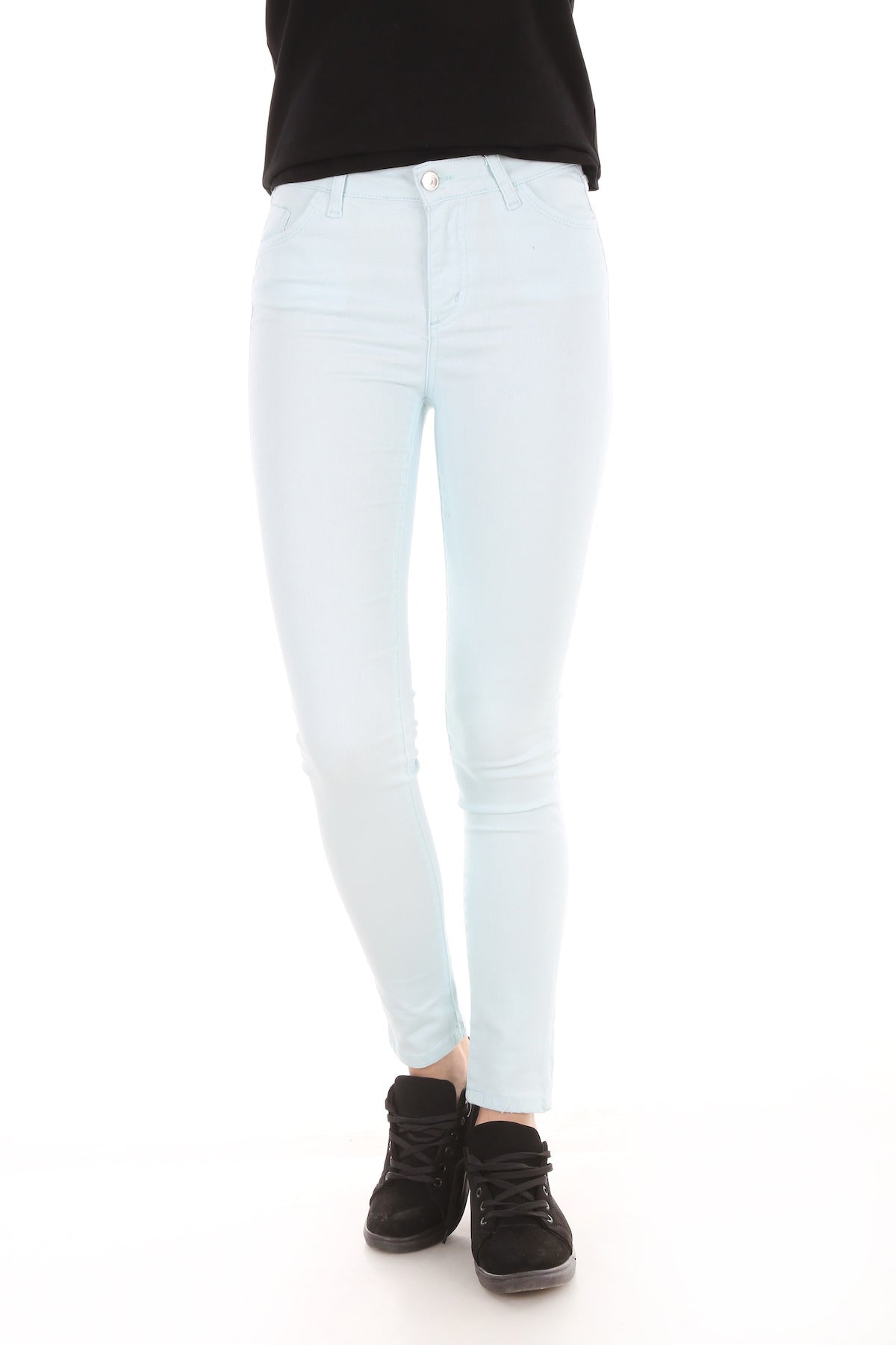 6323 grand taille pantalon en gabardine