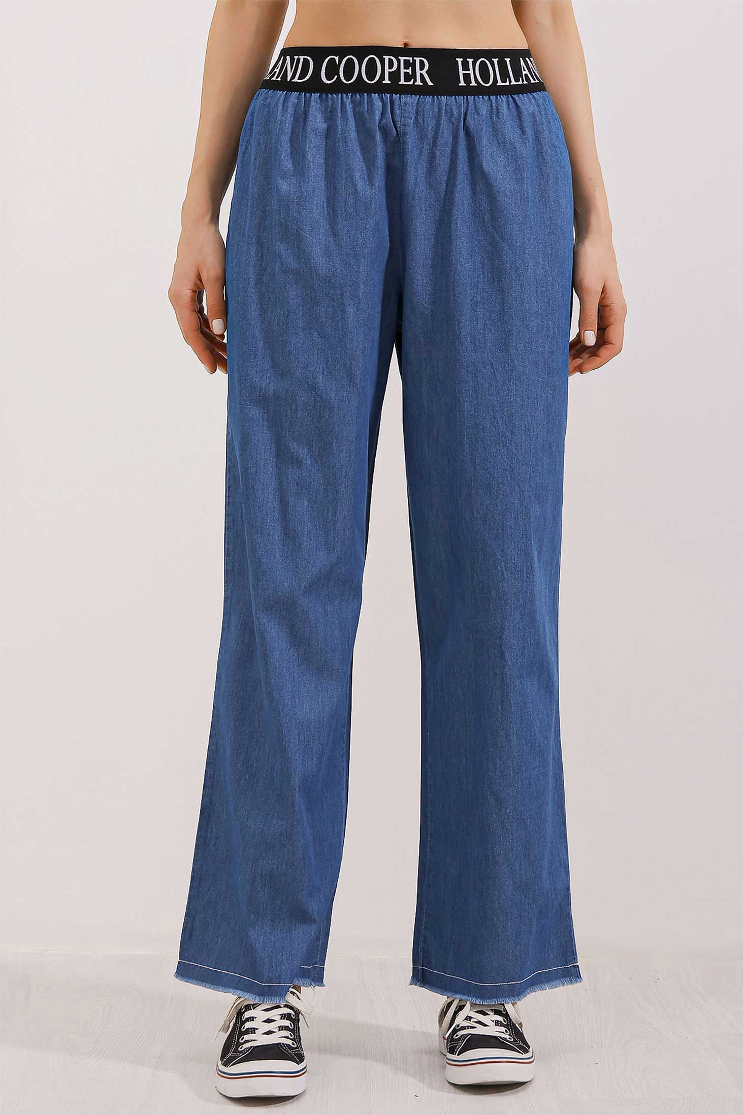 <tc>6616 pantalon en denim à jambes larges</tc>