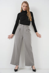 <tc>Pantalon en tissu à jambes larges 6647</tc>