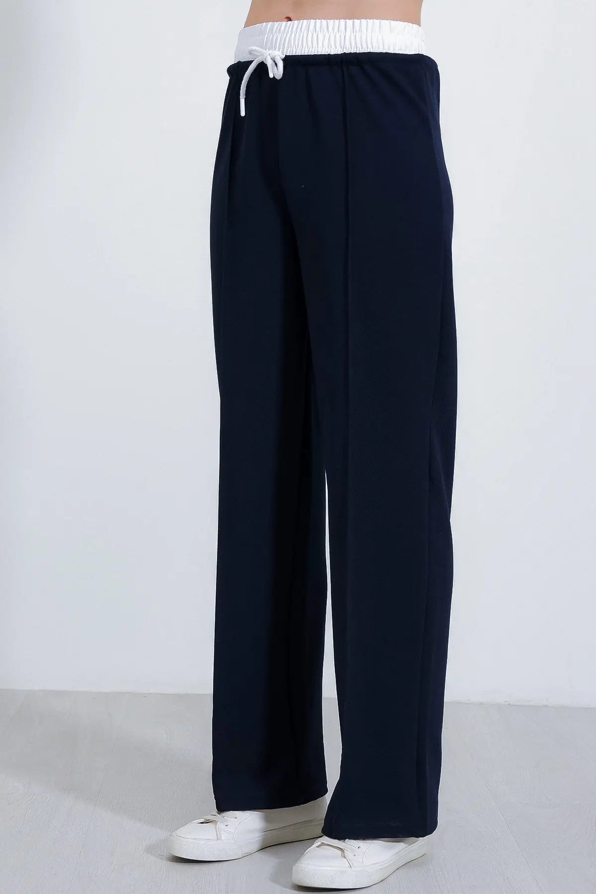 kadinbol paça çimali pantolon 6662 - Justyol