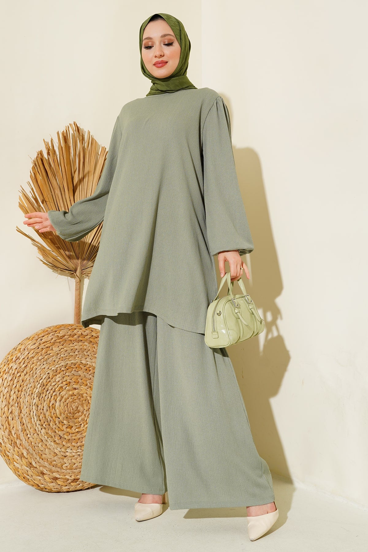 kadintunik pantolon alt üst takim 6663 - Justyol