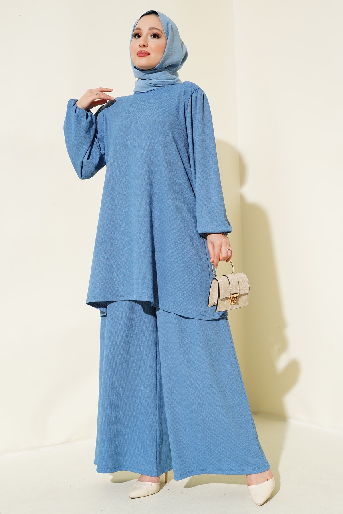 kadintunik pantolon alt üst takim 6663 - Justyol