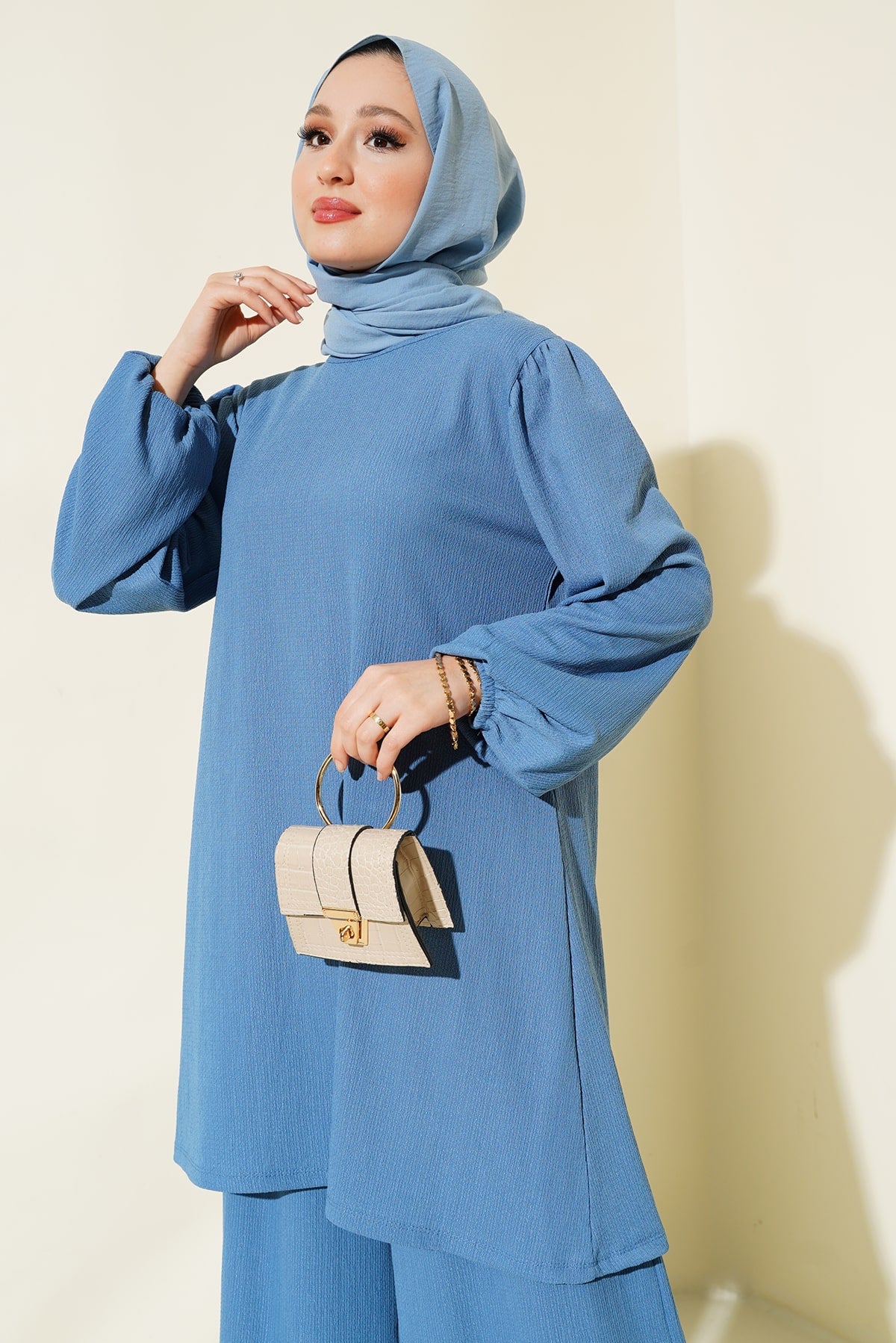 kadintunik pantolon alt üst takim 6663 - Justyol