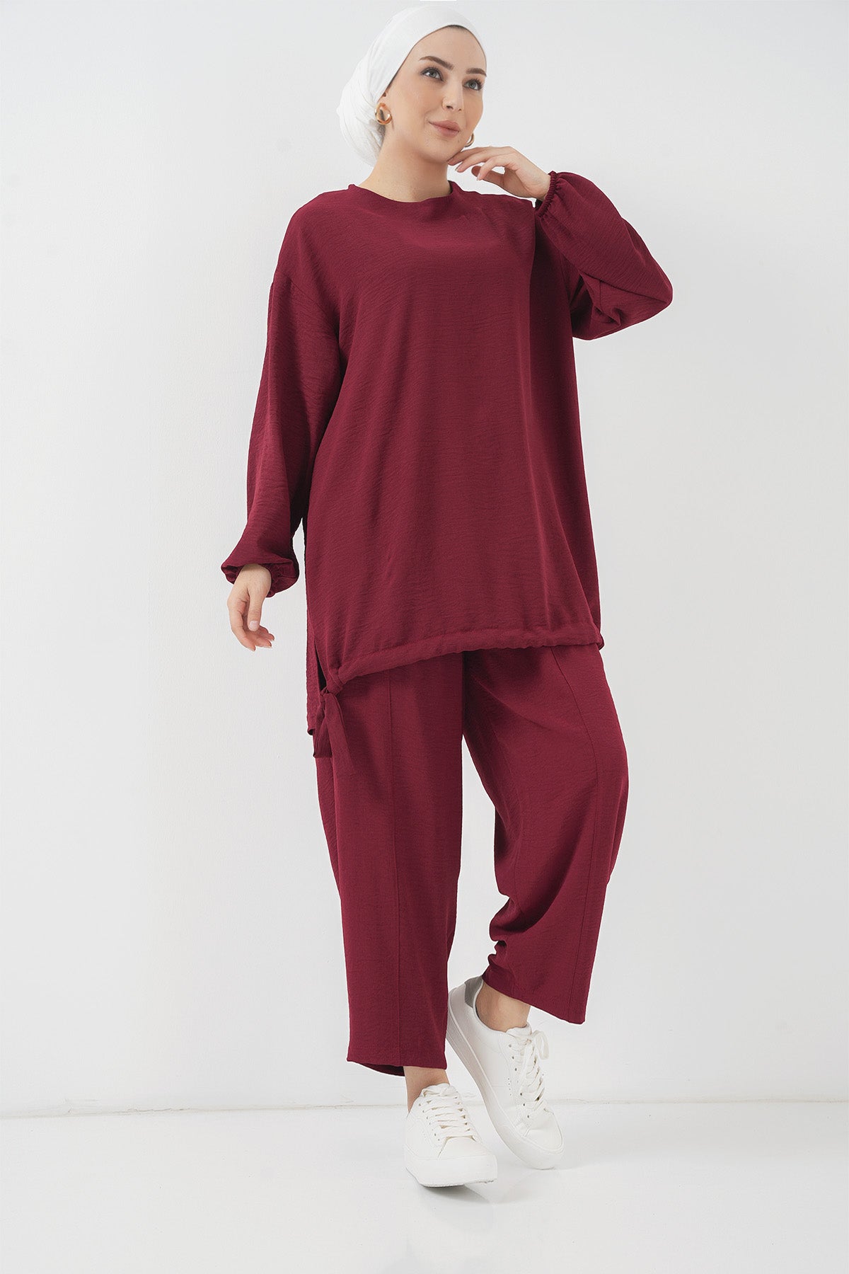 <tc>Ensemble deux pièces tunique et pantalon - 6682</tc>