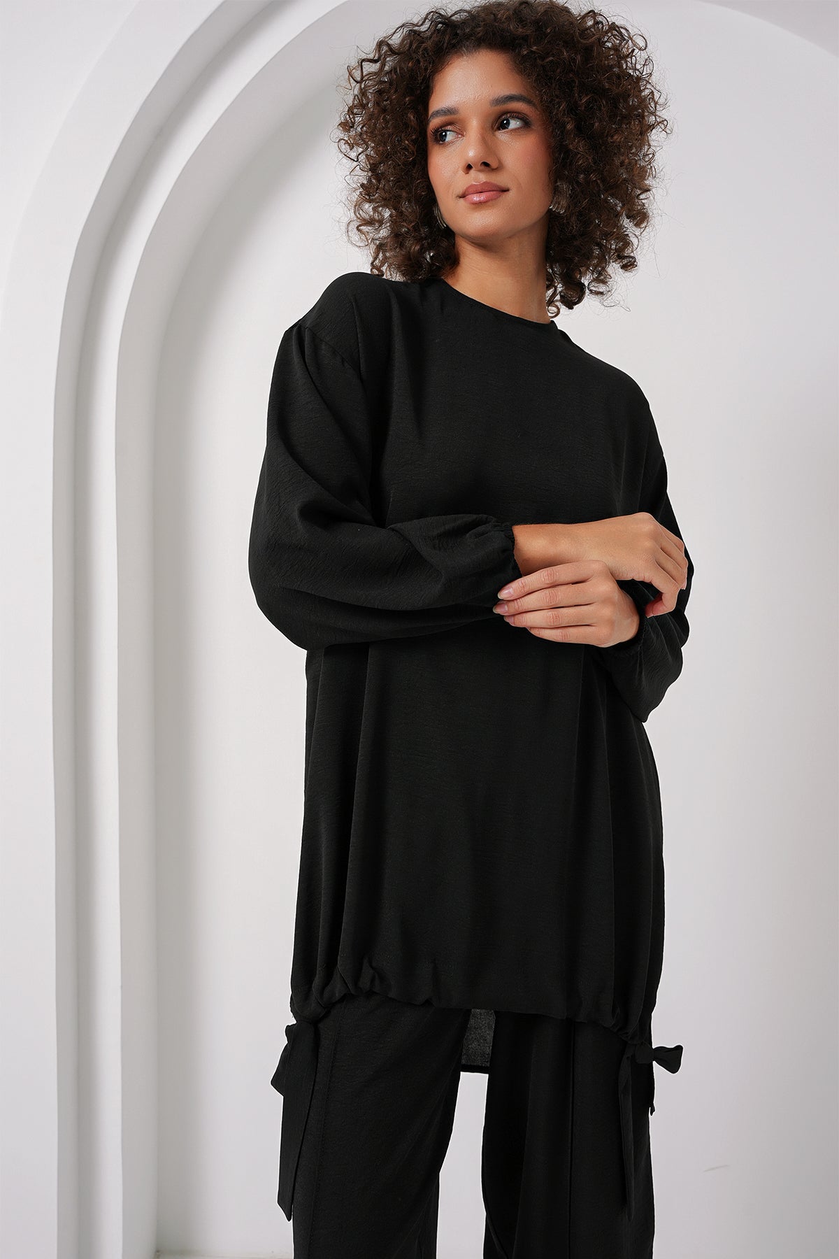 <tc>Ensemble deux pièces tunique et pantalon - 6682</tc>