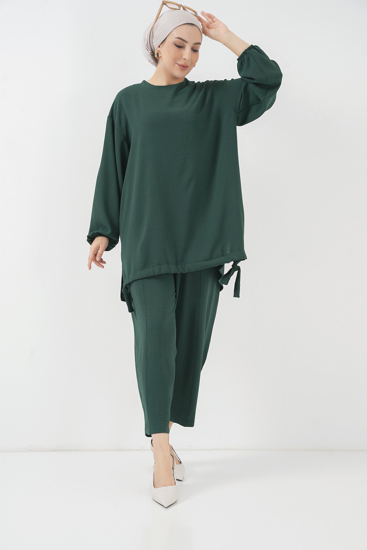 <tc>Ensemble deux pièces tunique et pantalon - 6682</tc>