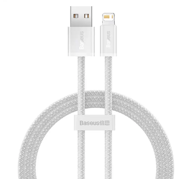 Baseus Câble Lightning iPhone 1m Charge Rapide 2.4A USB