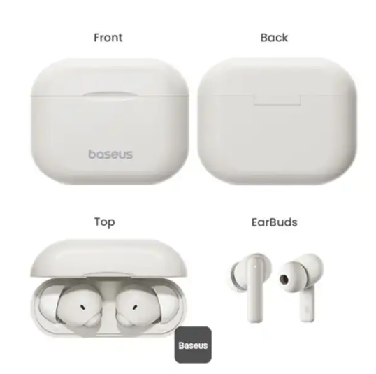 Baseus Bowie E17 Écouteurs Bluetooth 5.3 TWS avec Réduction de Bruit ENC