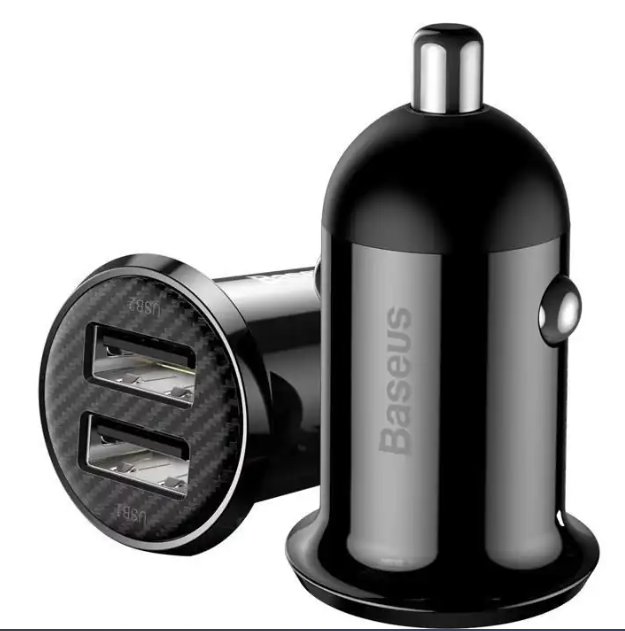 Baseus Grain Pro Chargeur Voiture USB 4.8A Double Port