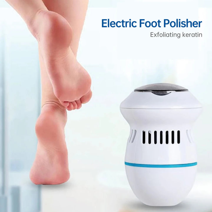 Râpe Électrique pour Pieds avec Aspiration des Peaux Mortes