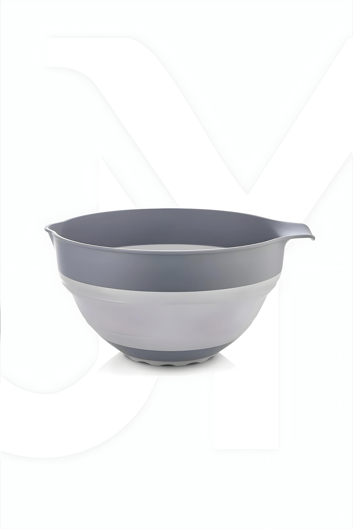 3'ü 1 Arada Katlanabilen Mikser Karıştırma Kabı, Süzgeç, Badya 4 Parça Mutfak Hazırlık ve Çeyiz Seti - Justyol