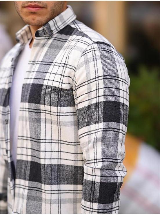 Chemise homme style bûcheron premium en coton tricoté - Justyol