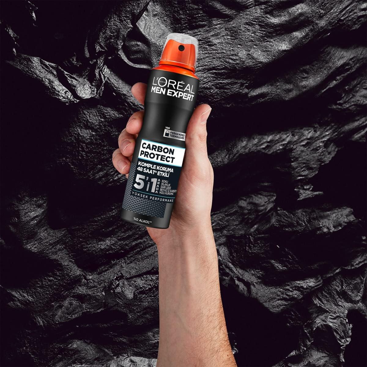 ATOMISEUR CARBON PROTECT ICE FRESH 150ML - Justyol