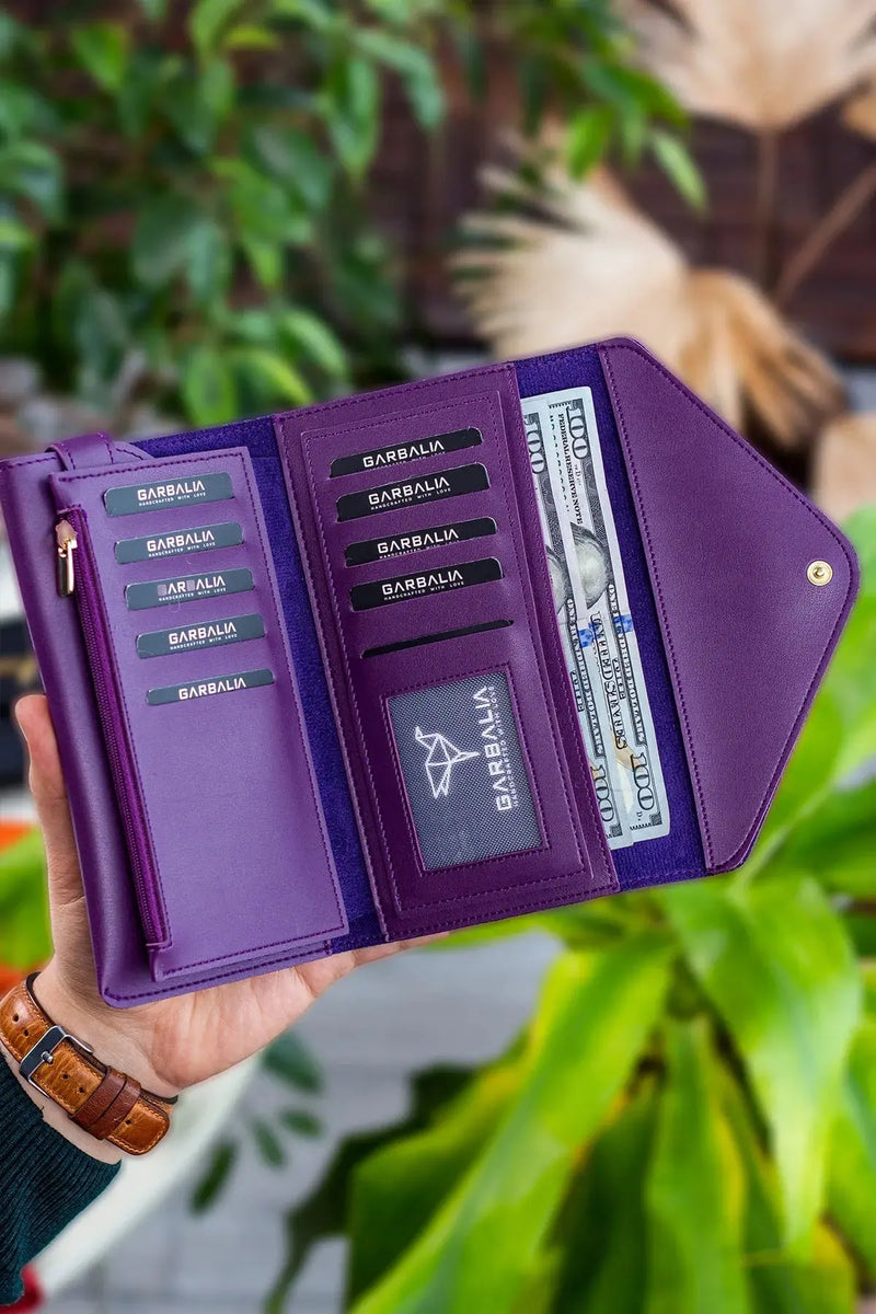 Enveloppe Téléphone et Boîtes de Pièces - Cuir Synthétique, Design Élégant et Pratique