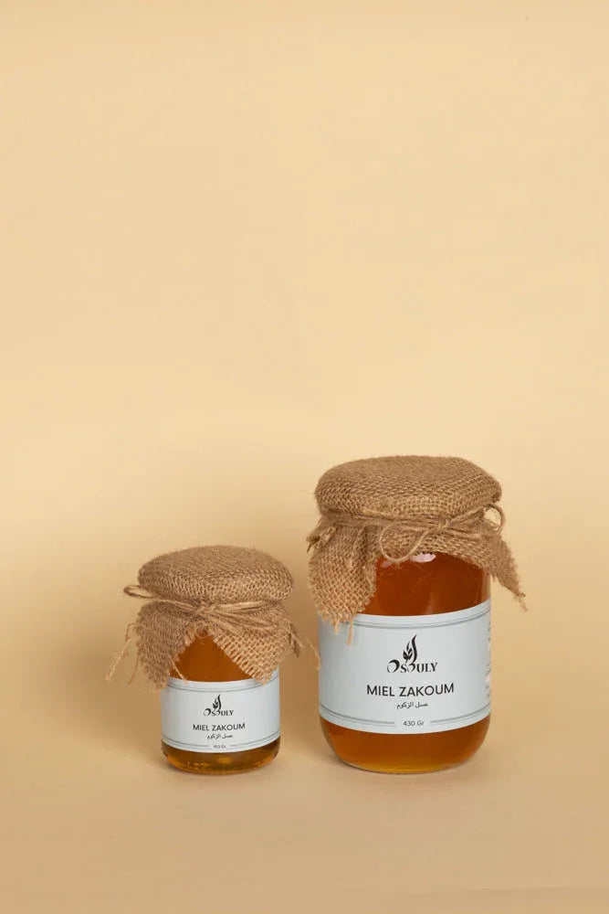 MIEL ZAKOUM 430g - Justyol