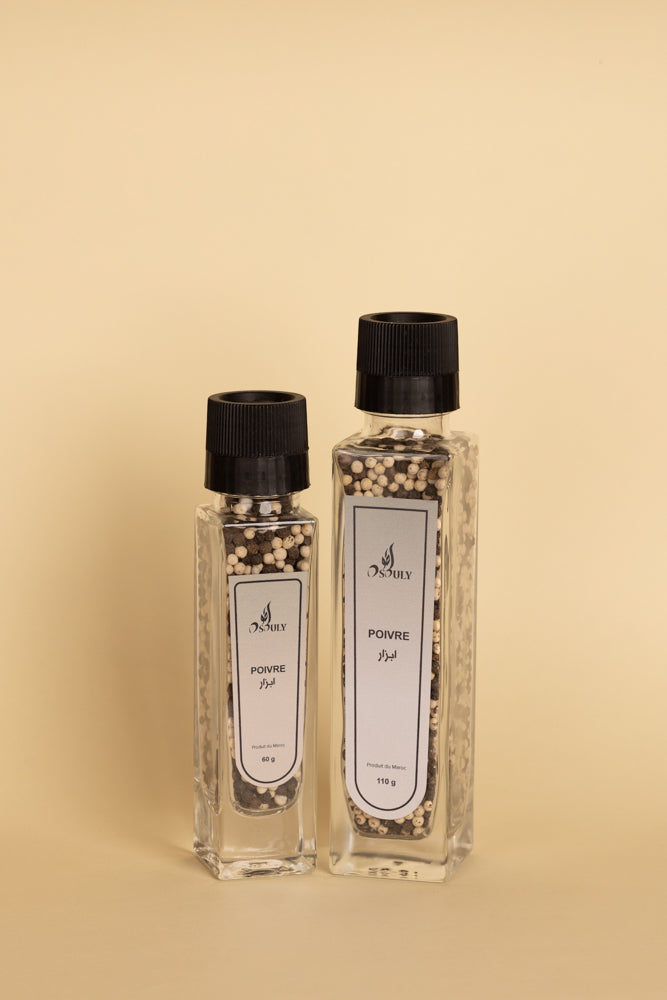 MIX DE POIVRES EN MOULIN 110G Osouly