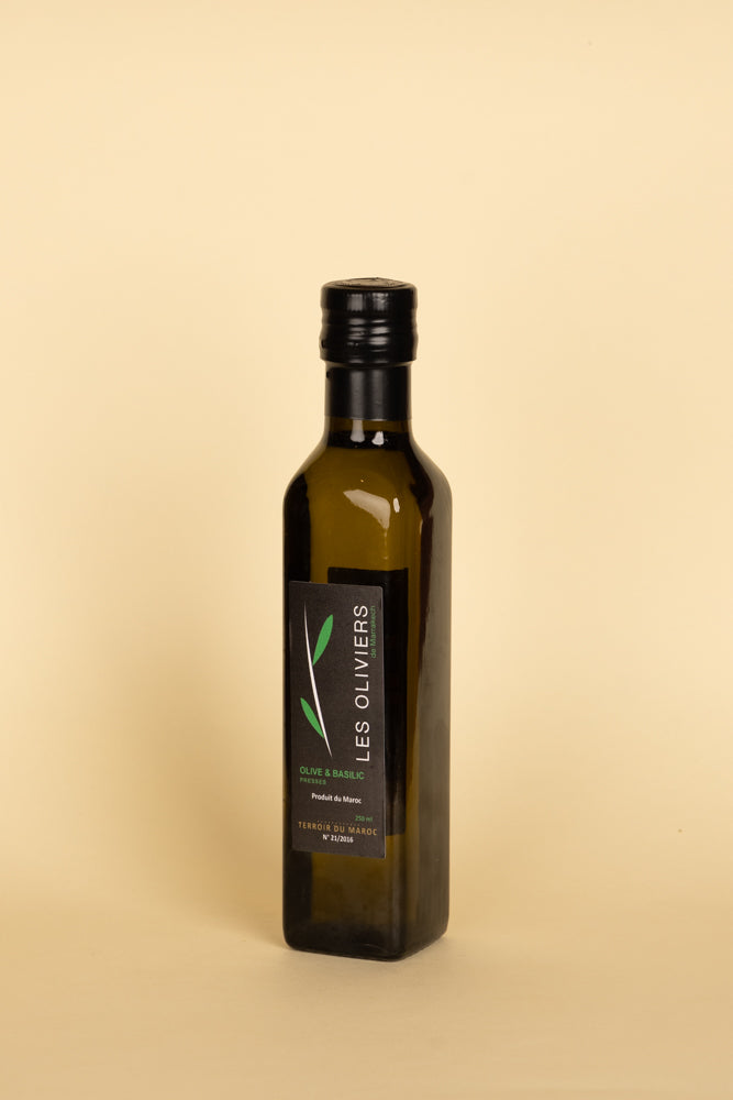 HUILE EXTRA VIERGE 250ML BASILIC Osouly