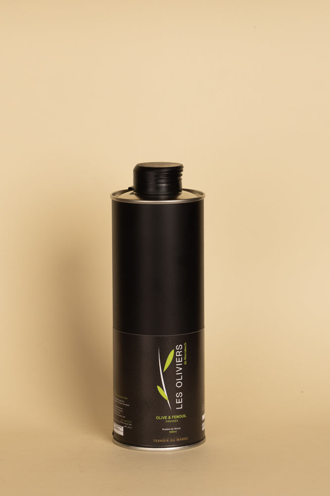 HUILE EXTRA VIERGE CANNETTE 500ML FENOUIL Osouly