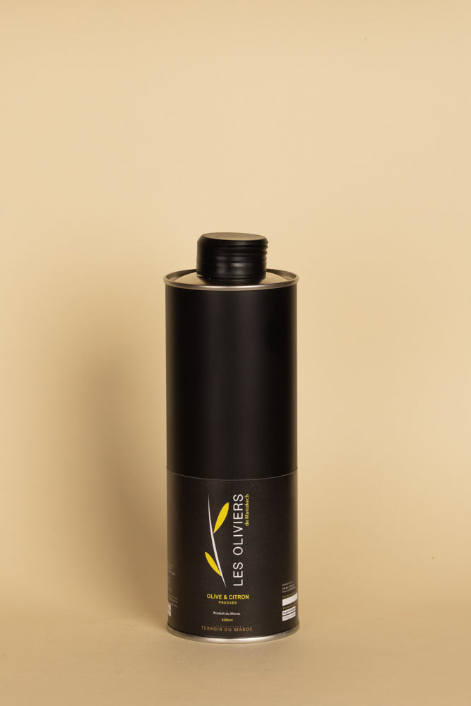 HUILE EXTRA VIERGE CANNETTE 500ML CITRON Osouly