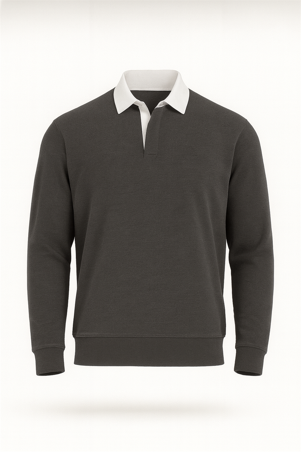Sweat Homme Luis Col Polo en Maille Selanik