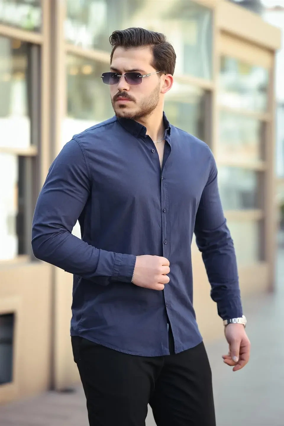 chemise homme York lin coton légère - Justyol