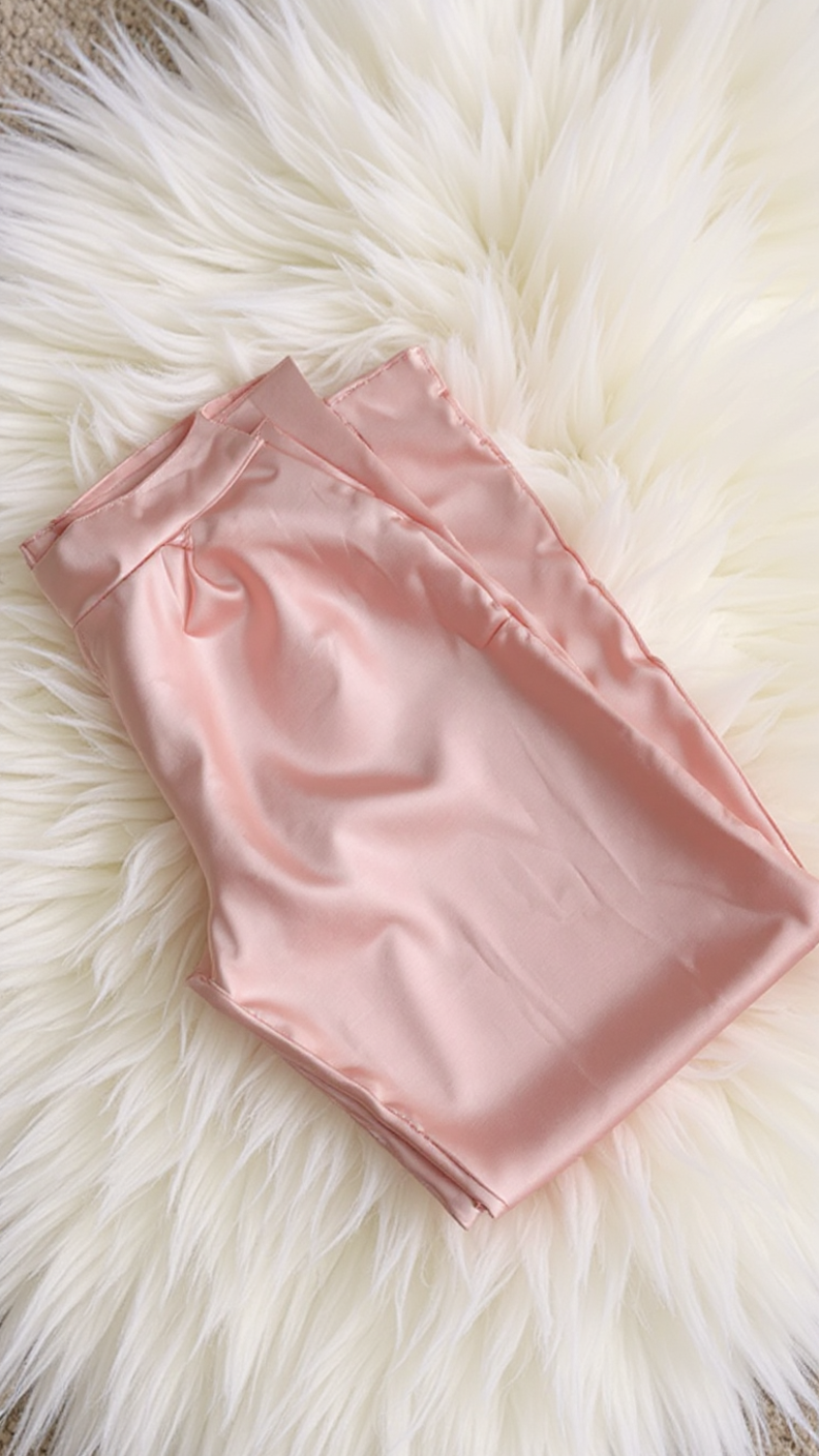 Pajama set 704 -Refined Satin Pajama Set with Lace Details Erotica